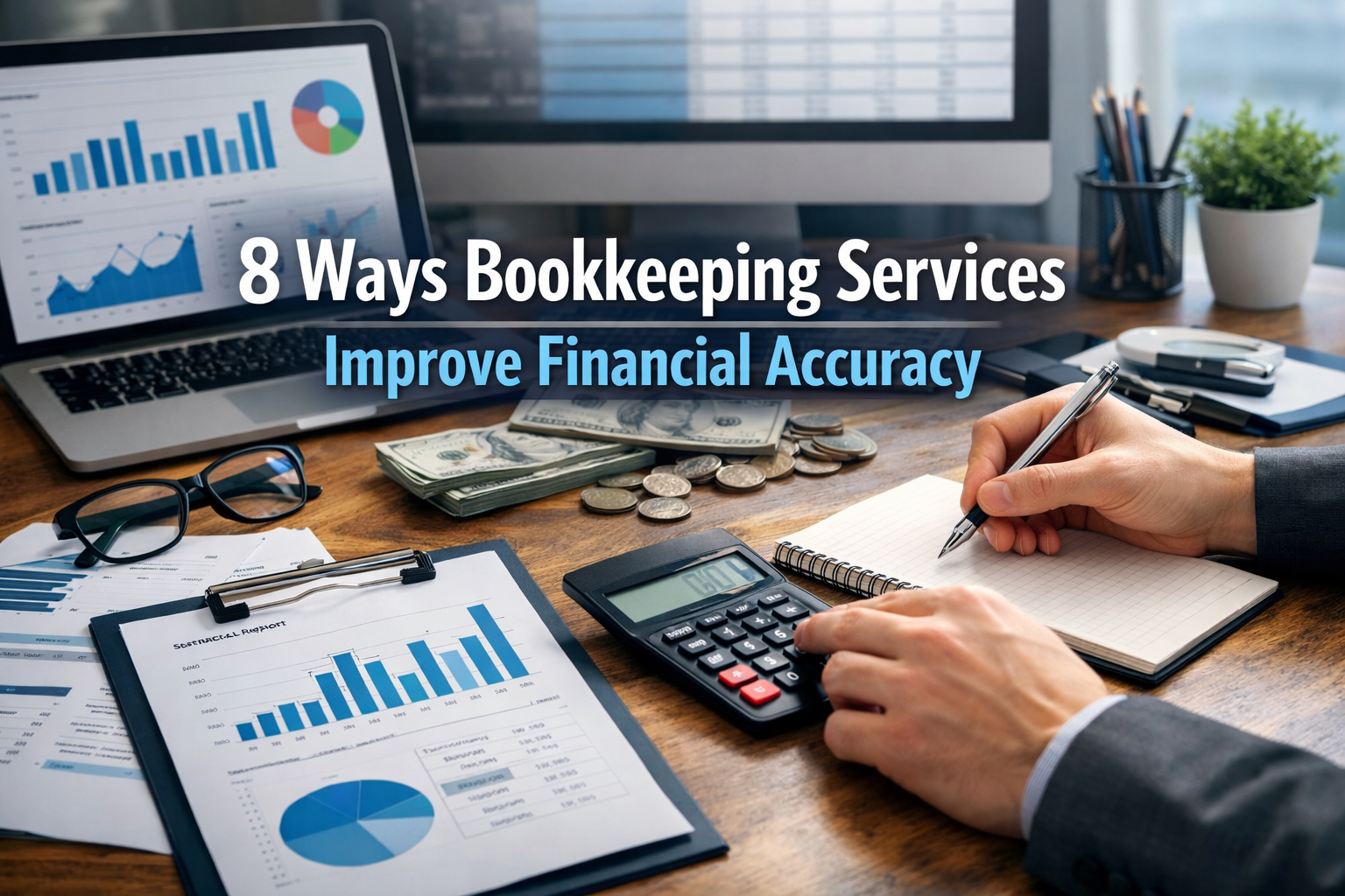 8 Ways Bookkeeping Services Improve Financial Accuracy for Small Businesses